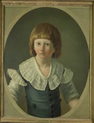 Louis XVII (1785-95) âgé de 8 ans, au Temple, 1793
